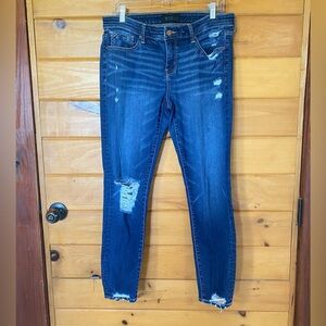 Buckle Black ankle skinny